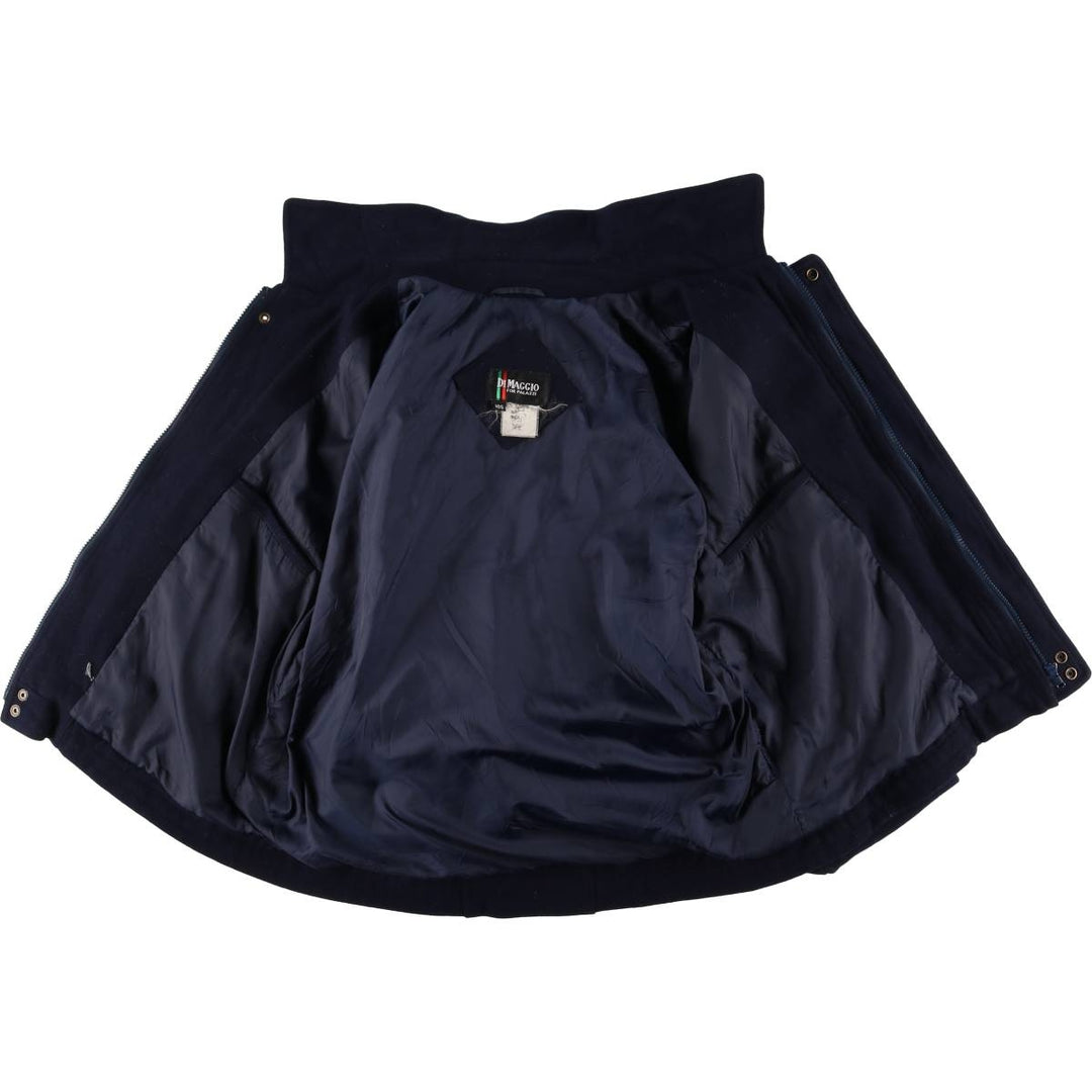 Vintage DI MAGGIO wool jacket, men's size XL wool navy blue type Vintage Second Hand