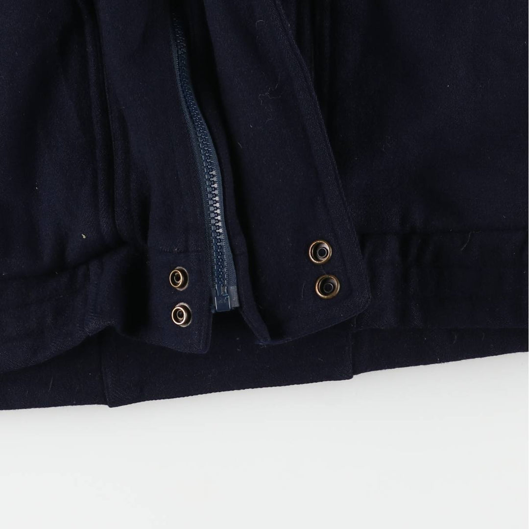 Vintage DI MAGGIO wool jacket, men's size XL wool navy blue type Vintage Second Hand