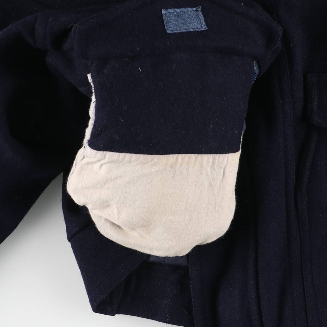 Vintage DI MAGGIO wool jacket, men's size XL wool navy blue type Vintage Second Hand