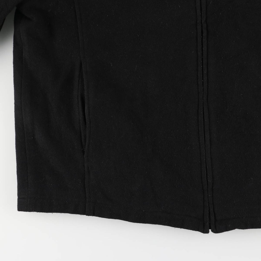 Dockers padded wool sports jacket, men's size XL wool black type Vintage Second Hand