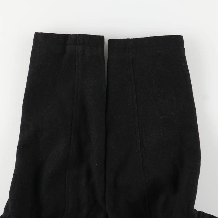 Dockers padded wool sports jacket, men's size XL wool black type Vintage Second Hand