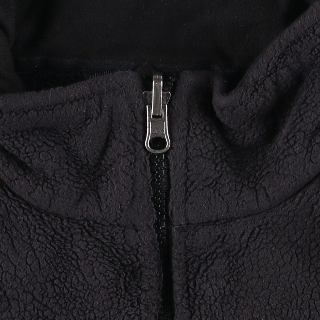 The North Face Women's Fleece Jacket, Size M polyester black type Vintage Second Hand