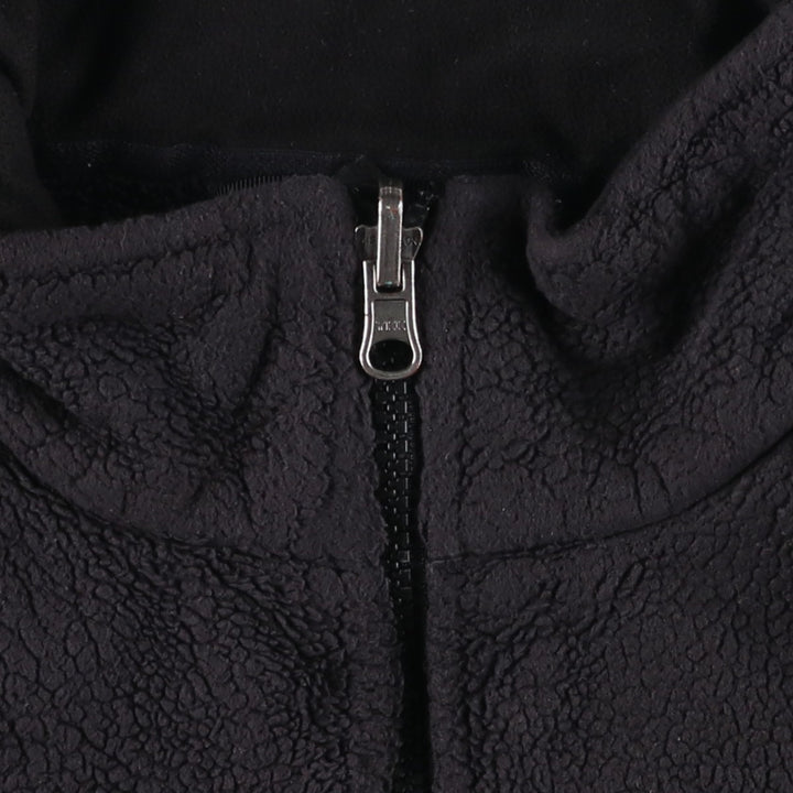 The North Face Women's Fleece Jacket, Size M polyester black type Vintage Second Hand
