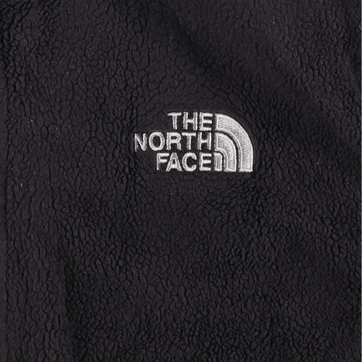 The North Face Women's Fleece Jacket, Size M polyester black type Vintage Second Hand