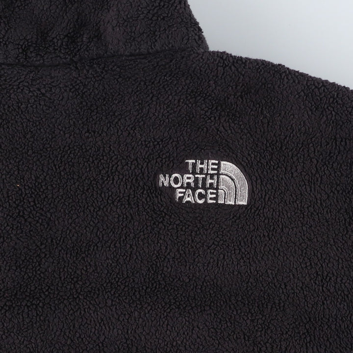 The North Face Women's Fleece Jacket, Size M polyester black type Vintage Second Hand