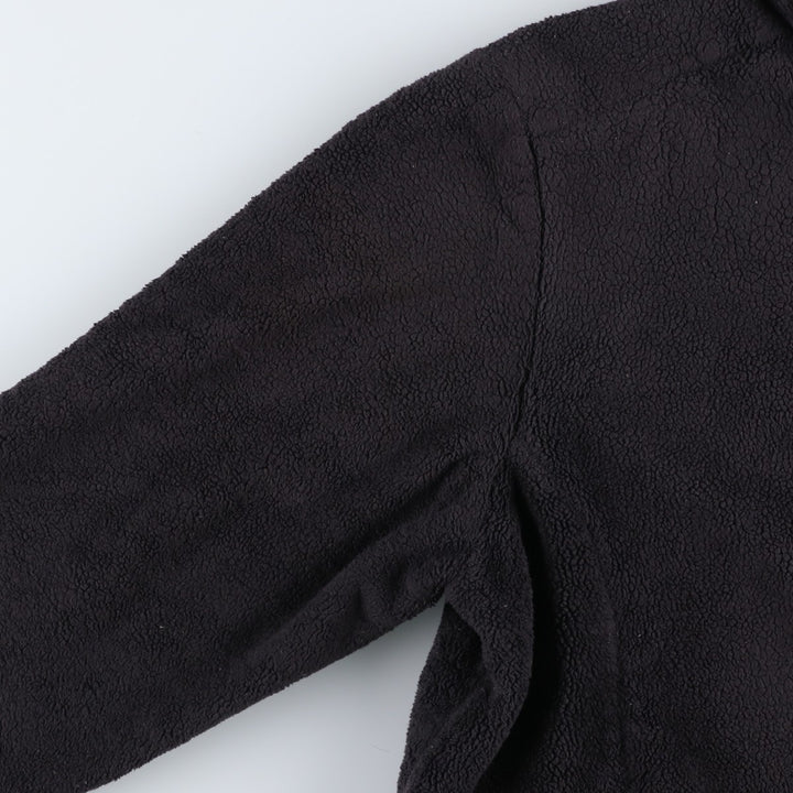 The North Face Women's Fleece Jacket, Size M polyester black type Vintage Second Hand
