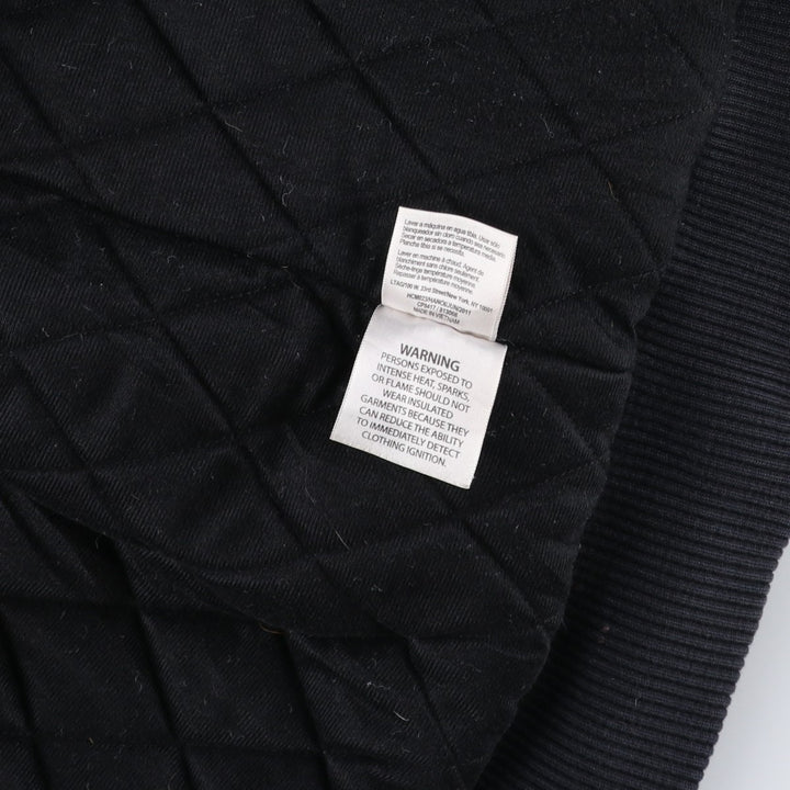 Carhartt Active Jacket, Padded Duck Full-Zip Hoodie, Women's, Size XL cotton Charcoal Vintage Second Hand