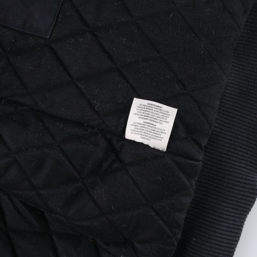 Carhartt Active Jacket, Padded Duck Full-Zip Hoodie, Women's, Size XL cotton Charcoal Vintage Second Hand