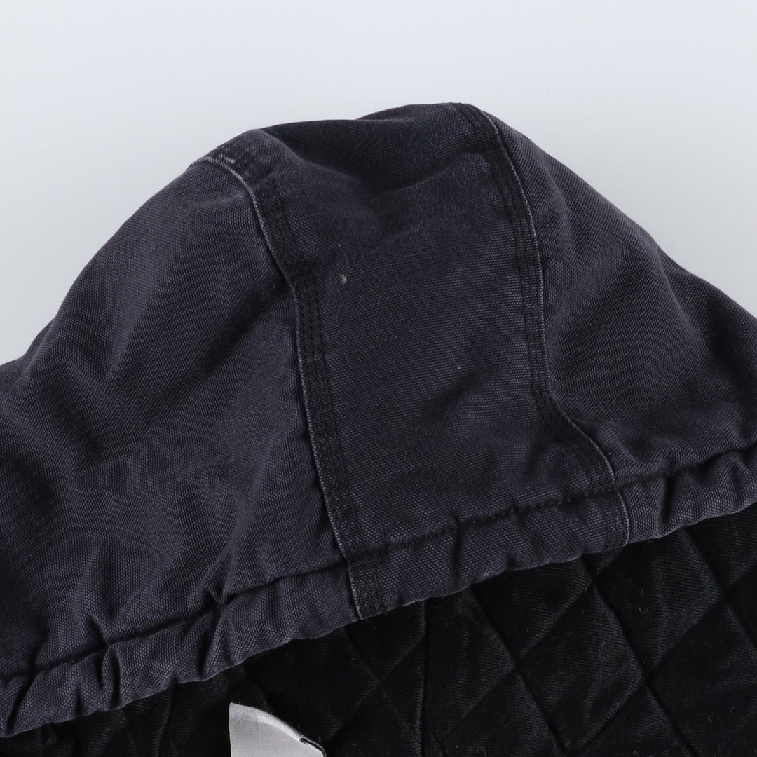 Carhartt Active Jacket, Padded Duck Full-Zip Hoodie, Women's, Size XL cotton Charcoal Vintage Second Hand