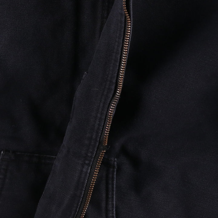 Carhartt Active Jacket, Padded Duck Full-Zip Hoodie, Women's, Size XL cotton Charcoal Vintage Second Hand