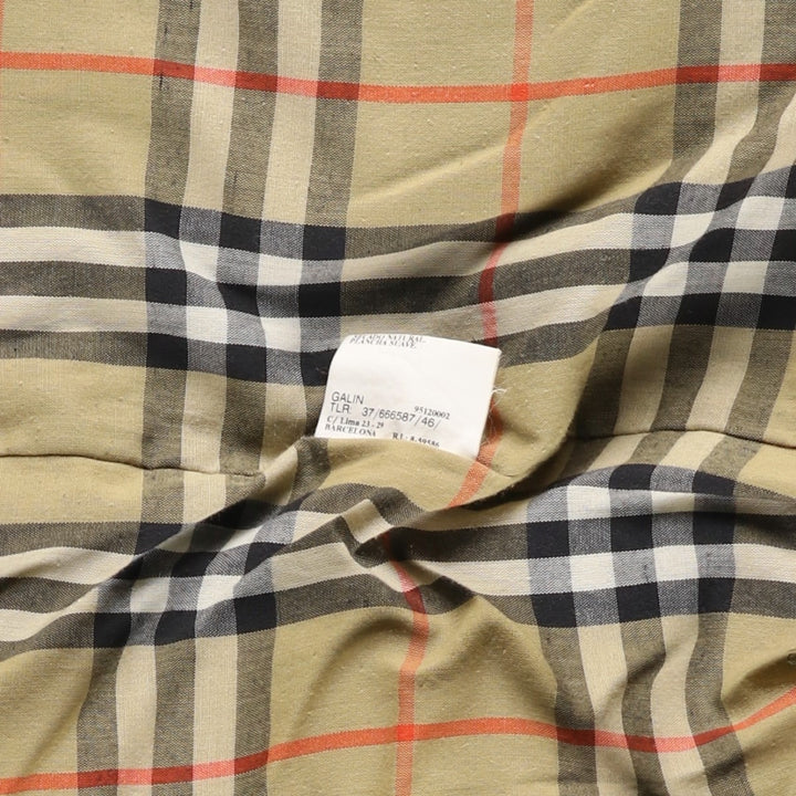 Burberry's BURBERRY LONDON padded corduroy jacket, women's size L cotton Khaki type Vintage Second Hand
