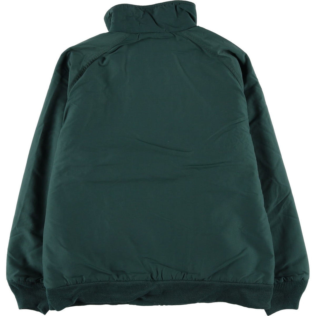 Vintage 80s-90'S Lands' End padded fleece jacket, women's size M Nylon green type Vintage Second Hand
