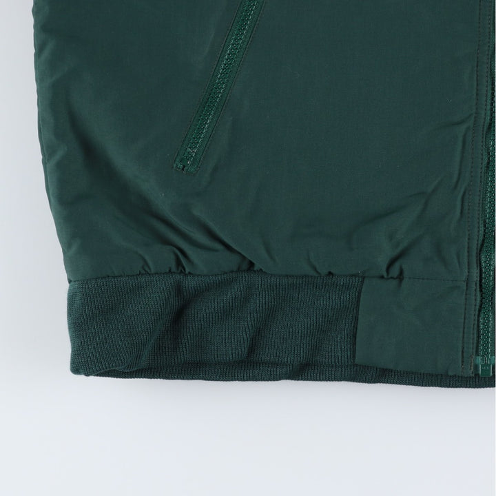 Vintage 80s-90'S Lands' End padded fleece jacket, women's size M Nylon green type Vintage Second Hand
