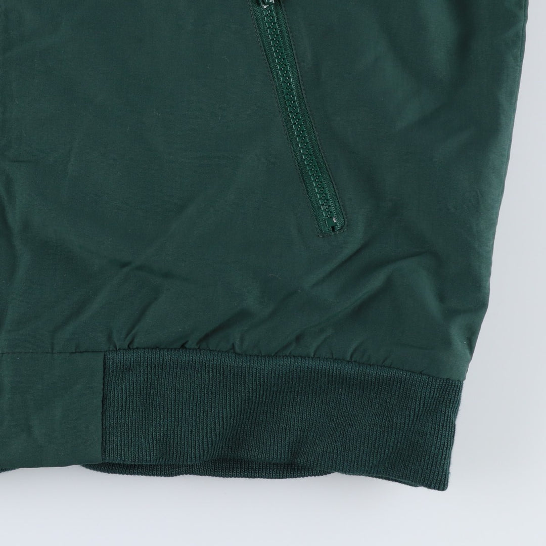 Vintage 80s-90'S Lands' End padded fleece jacket, women's size M Nylon green type Vintage Second Hand