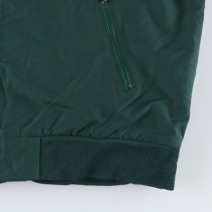 Vintage 80s-90'S Lands' End padded fleece jacket, women's size M Nylon green type Vintage Second Hand