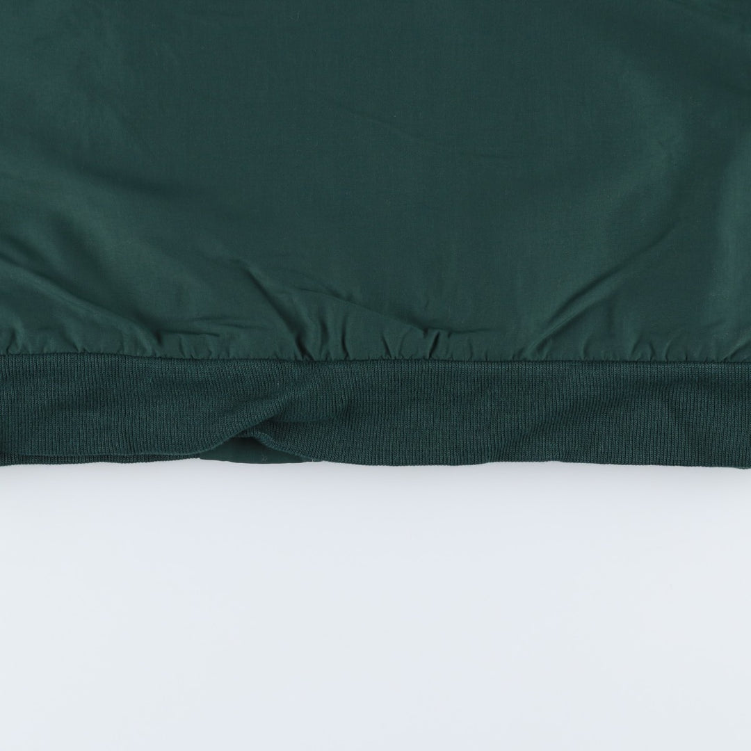Vintage 80s-90'S Lands' End padded fleece jacket, women's size M Nylon green type Vintage Second Hand