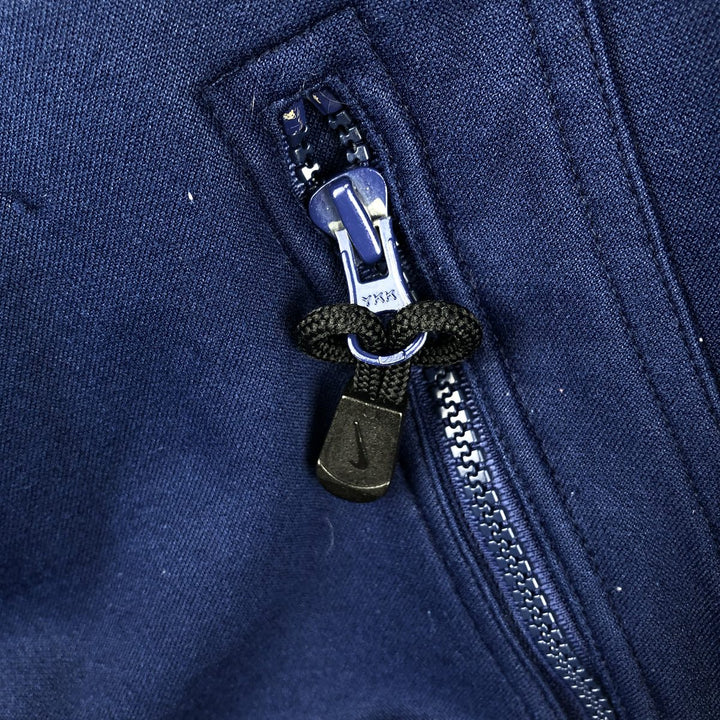 00'S Nike NIKE TEAM Jersey Track Jacket Men's L size polyester navy blue type Vintage Second Hand