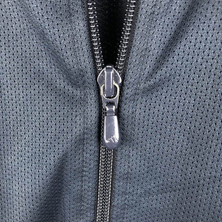 00'S adidas jersey track jacket, men's XL size polyester navy blue type Vintage Second Hand