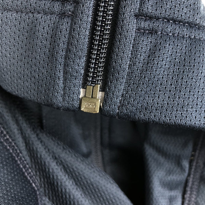 00'S adidas jersey track jacket, men's XL size polyester navy blue type Vintage Second Hand