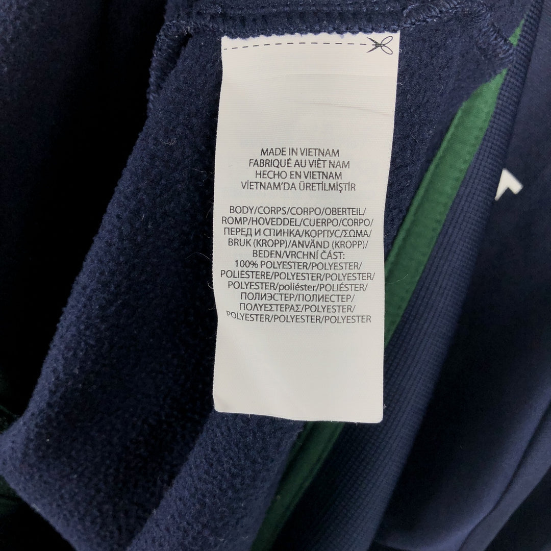 Ralph Lauren POLO SPORT Men's Track Jacket, Size L polyester navy blue type Vintage Second Hand