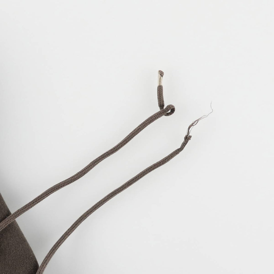 Dickies Sweat Full Zip Hoodie Men's M Size cotton beige type brown Vintage Second Hand