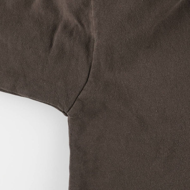 Dickies Sweat Full Zip Hoodie Men's M Size cotton beige type brown Vintage Second Hand