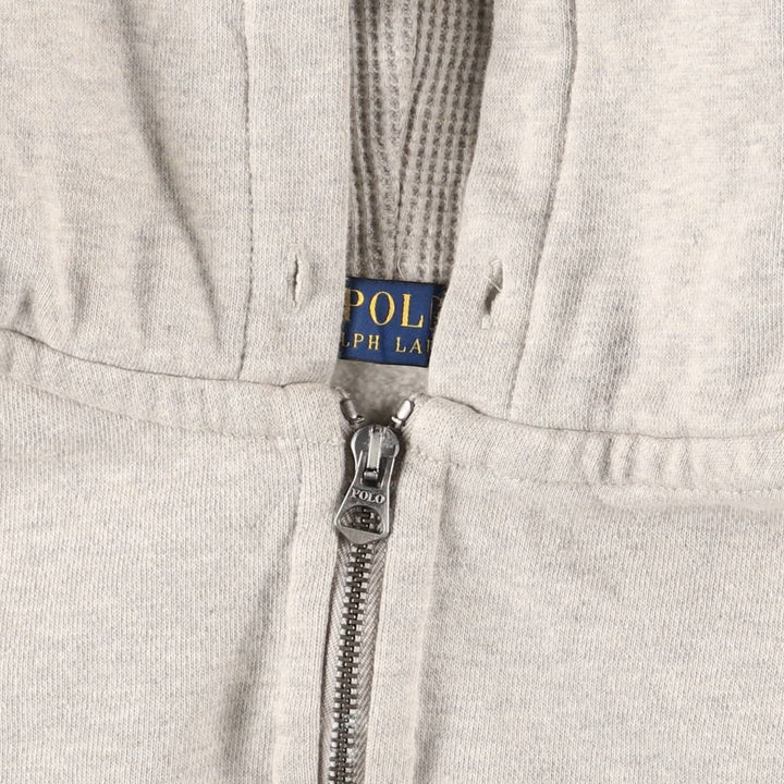 Ralph Lauren POLO by Ralph Lauren Sweat Full Zip Hoodie Men's XL cotton gray type Vintage Second Hand