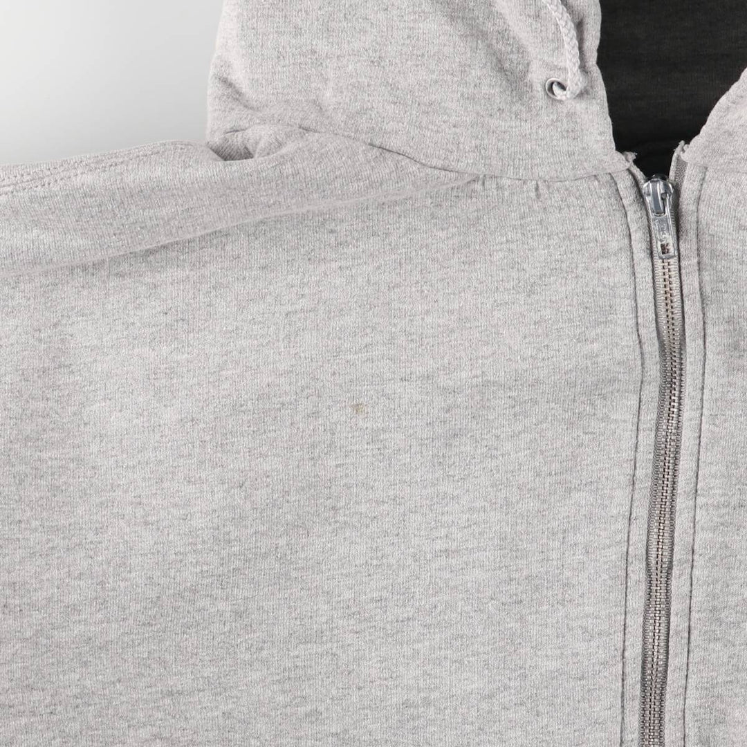 2000'S Champion Sweatshirt Full Zip Hoodie Men's XXL unclear gray type Vintage Second Hand