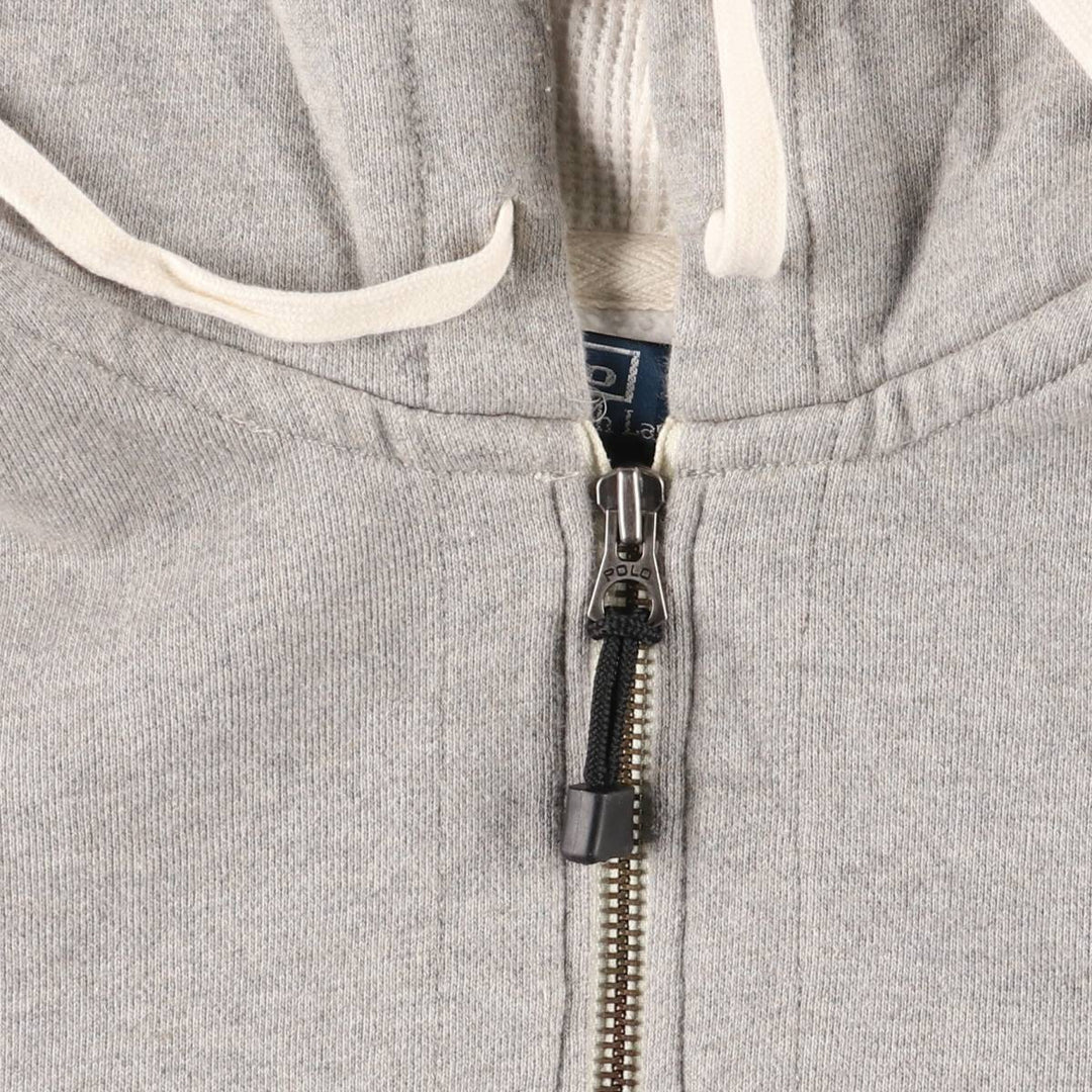 Ralph Lauren POLO by Ralph Lauren Sweat Full Zip Hoodie Men's XXL cotton gray type Vintage Second Hand