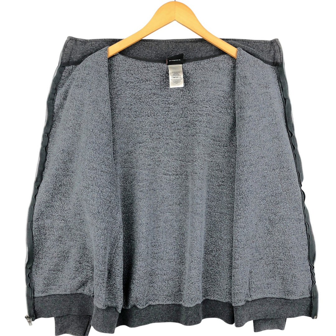 Harley-Davidson Full Zip Sweatshirt, Men's Size L cotton gray type Vintage Second Hand