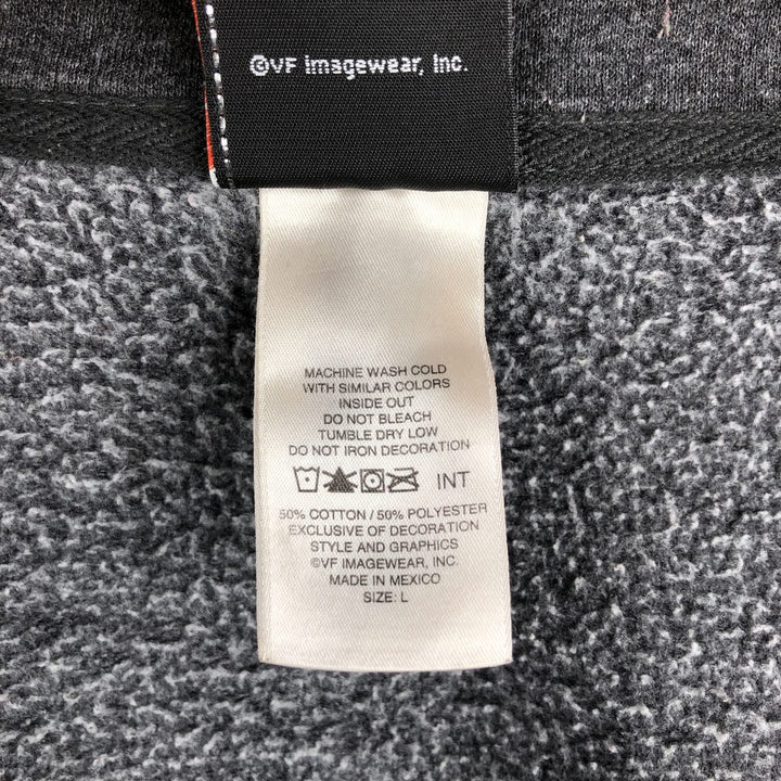 Harley-Davidson Full Zip Sweatshirt, Men's Size L cotton gray type Vintage Second Hand