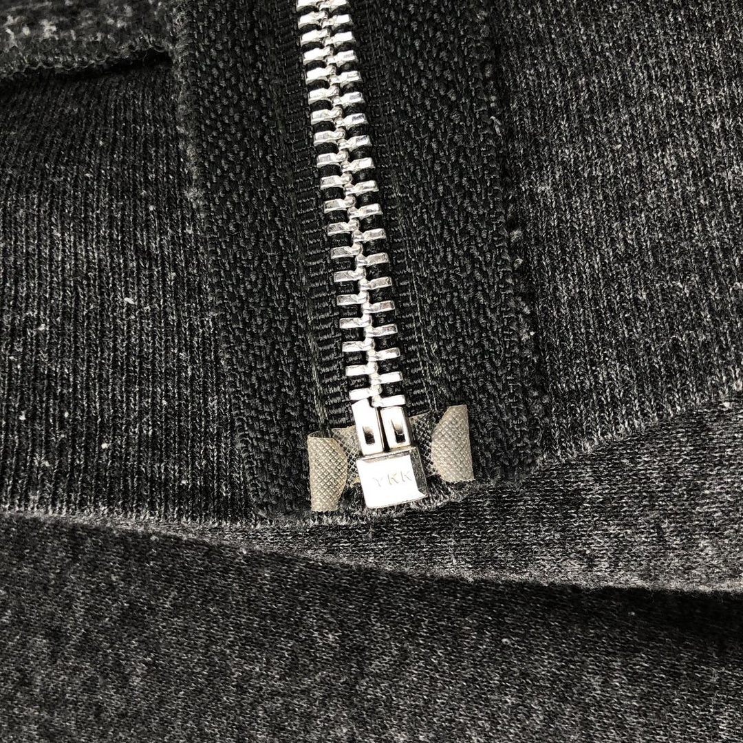 Harley-Davidson Full Zip Sweatshirt, Men's Size L cotton gray type Vintage Second Hand