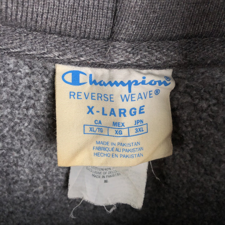 Champion REVERSE WEAVE Reverse Weave Sweat Pullover Hoodie Men's XL cotton Charcoal Vintage Second Hand