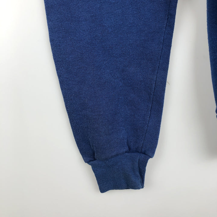 Vintage 80s-90'S Jerzees printed sweatshirt, sweatshirt, made in USA, men's XL size cotton blue type Vintage Second Hand