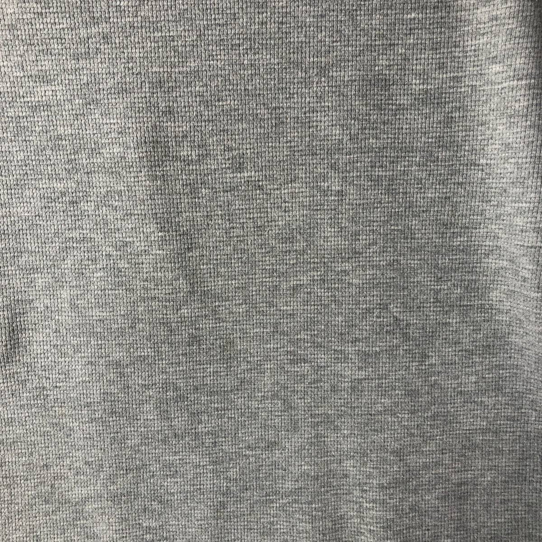 Ralph Lauren POLO RALPH LAUREN Thermal Ron T Waffle Men's L size cotton gray type Vintage Second Hand