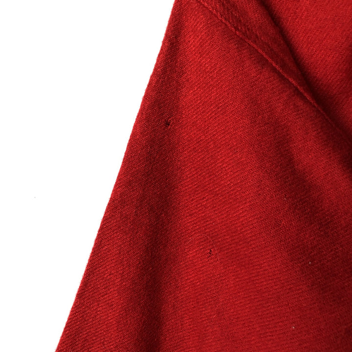 Vintage 1950'S Woolrich wool shirt, size L, men's cotton red type Vintage Second Hand