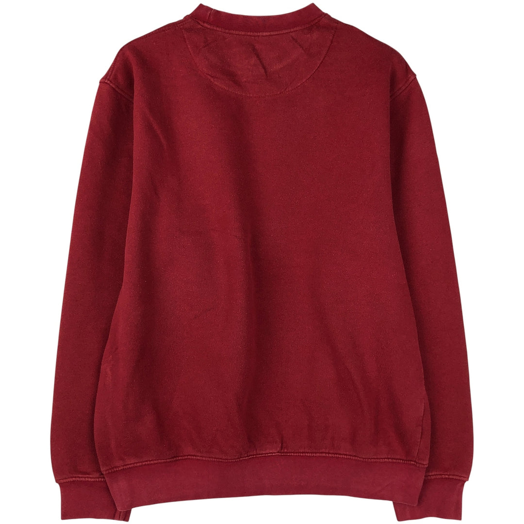 00'S Nike One Point Logo Sweatshirt Trainer Men's M size cotton red type Vintage Second Hand