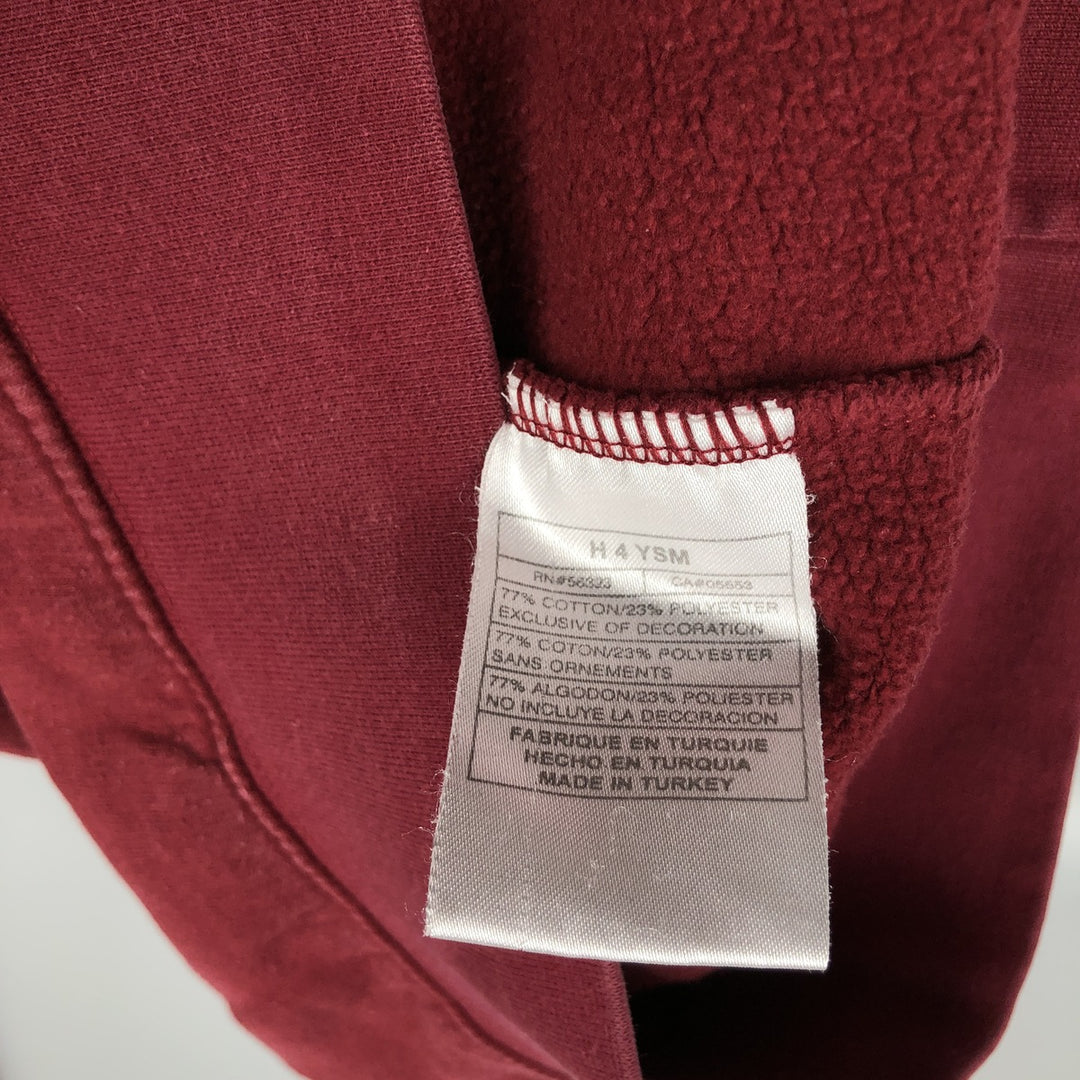 00'S Nike One Point Logo Sweatshirt Trainer Men's M size cotton red type Vintage Second Hand