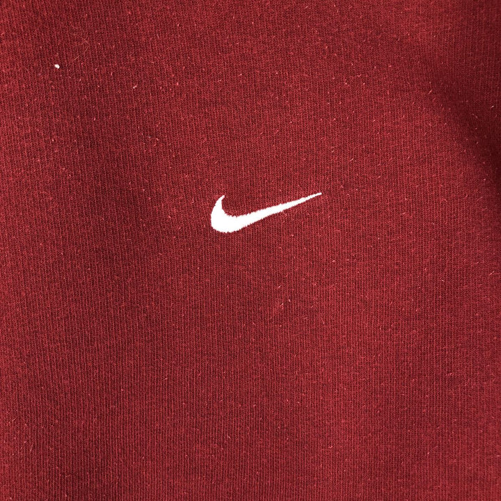 00'S Nike One Point Logo Sweatshirt Trainer Men's M size cotton red type Vintage Second Hand