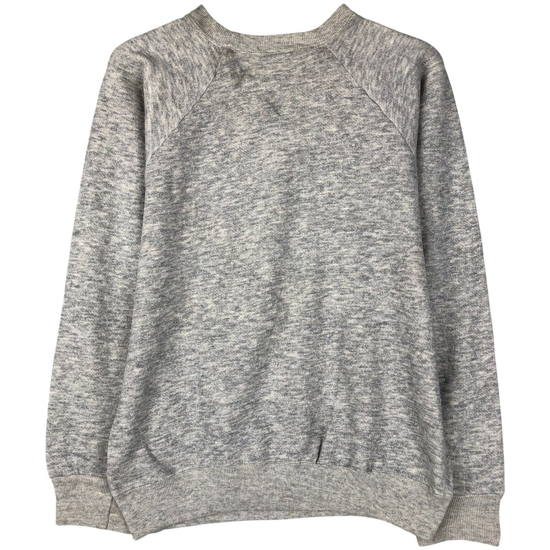 Vintage 1980'S Champion Trico Tag triple print college sweatshirt, made in the USA, size M. cotton gray type Vintage Second Hand