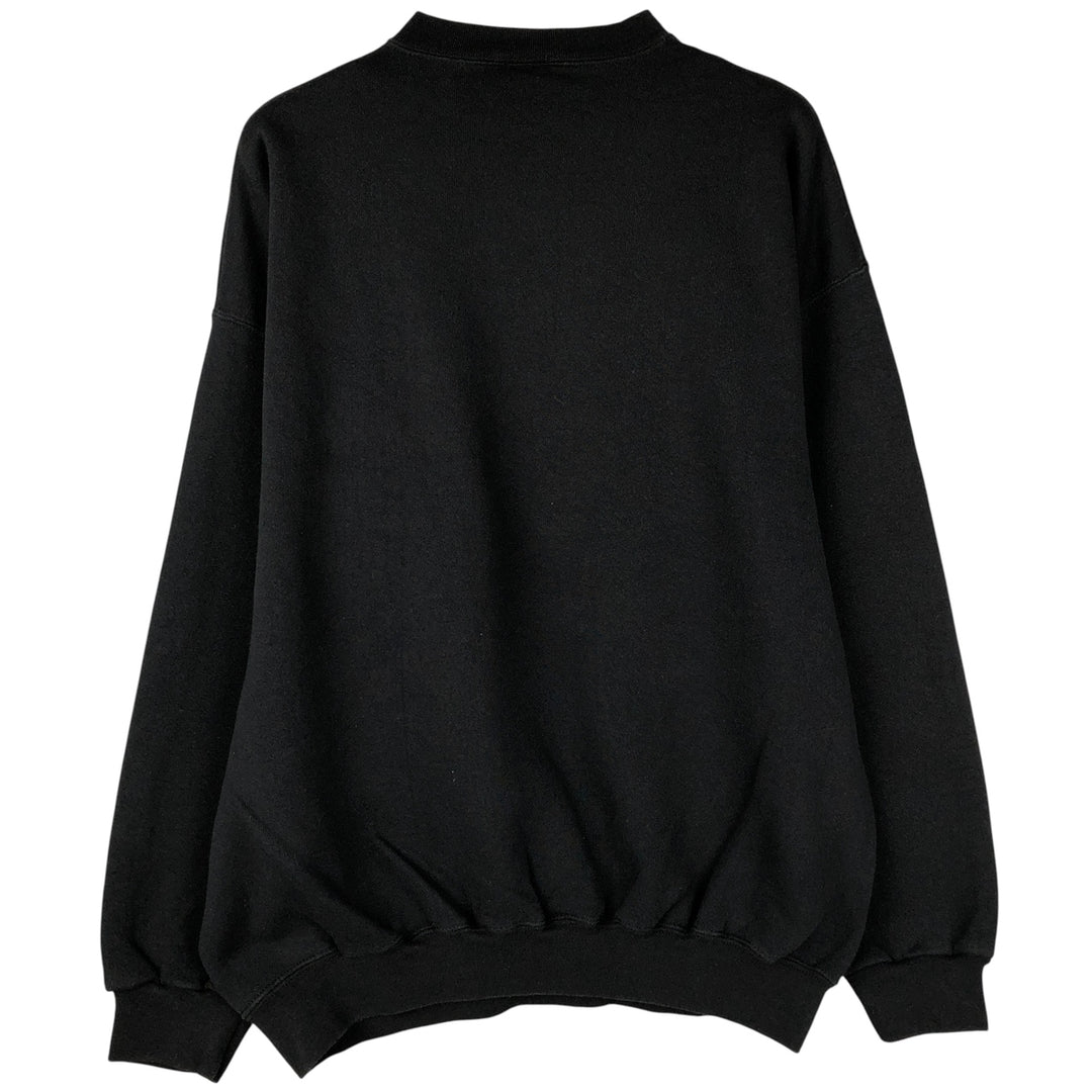 Vintage 90'S Tartex Super Weight Eagle Pattern Animal Print Sweatshirt, Men's Size XL cotton black type Vintage Second Hand