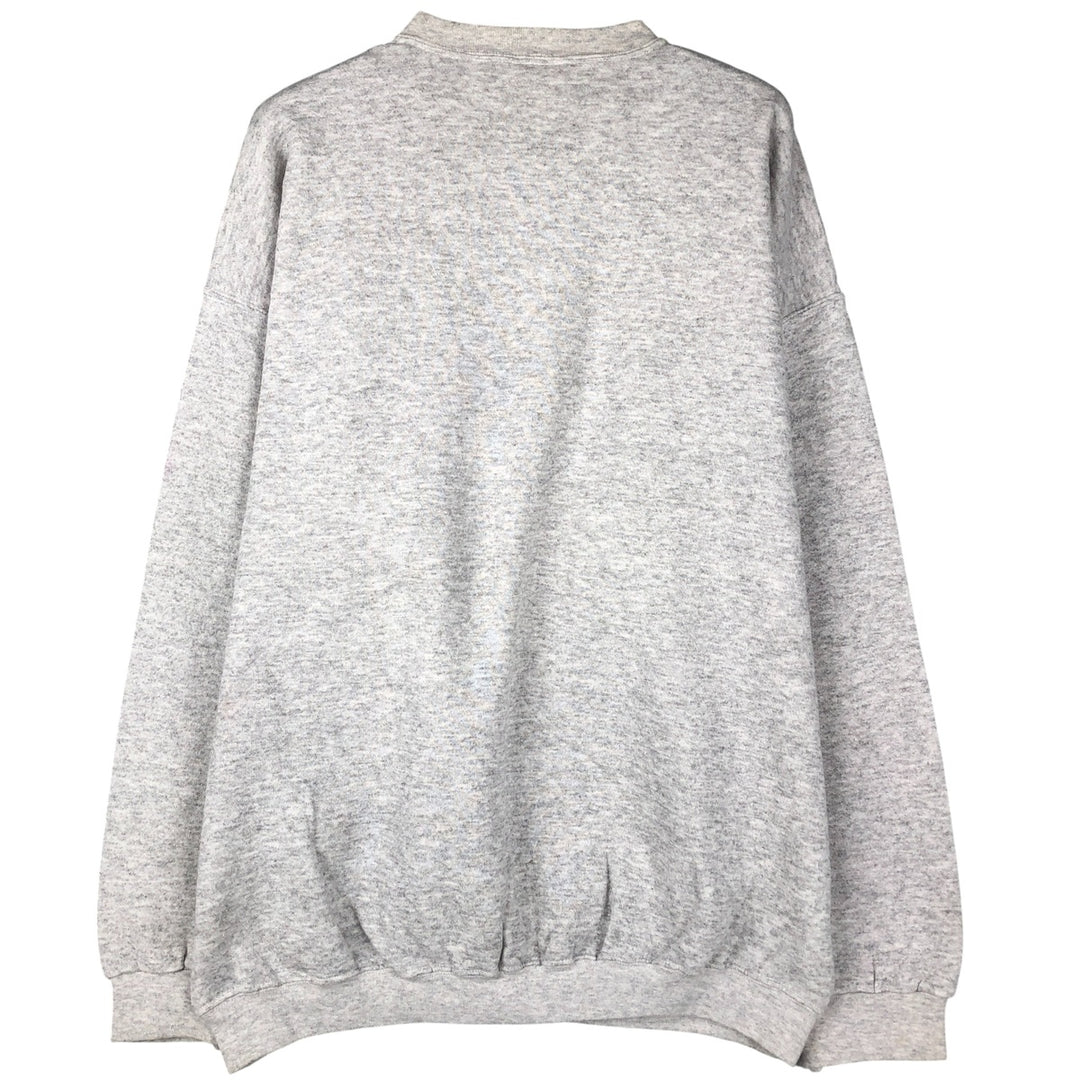 Vintage 90'S Tartex Super Weight Eagle Pattern Animal Print Sweatshirt, Men's Size XL cotton gray type Vintage Second Hand