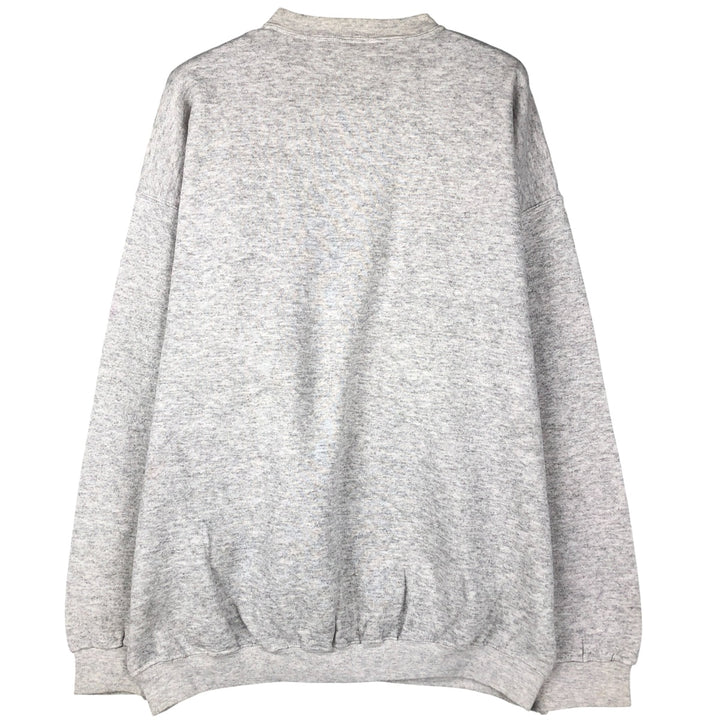 Vintage 90'S Tartex Super Weight Eagle Pattern Animal Print Sweatshirt, Men's Size XL cotton gray type Vintage Second Hand