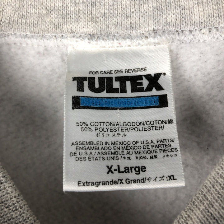 Vintage 90'S Tartex Super Weight Eagle Pattern Animal Print Sweatshirt, Men's Size XL cotton gray type Vintage Second Hand