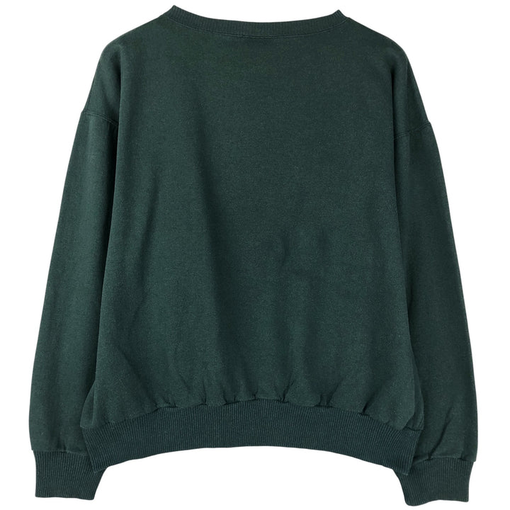 Vintage Ash Creek fish and animal print sweatshirt from the 1990s, made in Canada, size L. cotton Green type dark green Vintage Second Hand