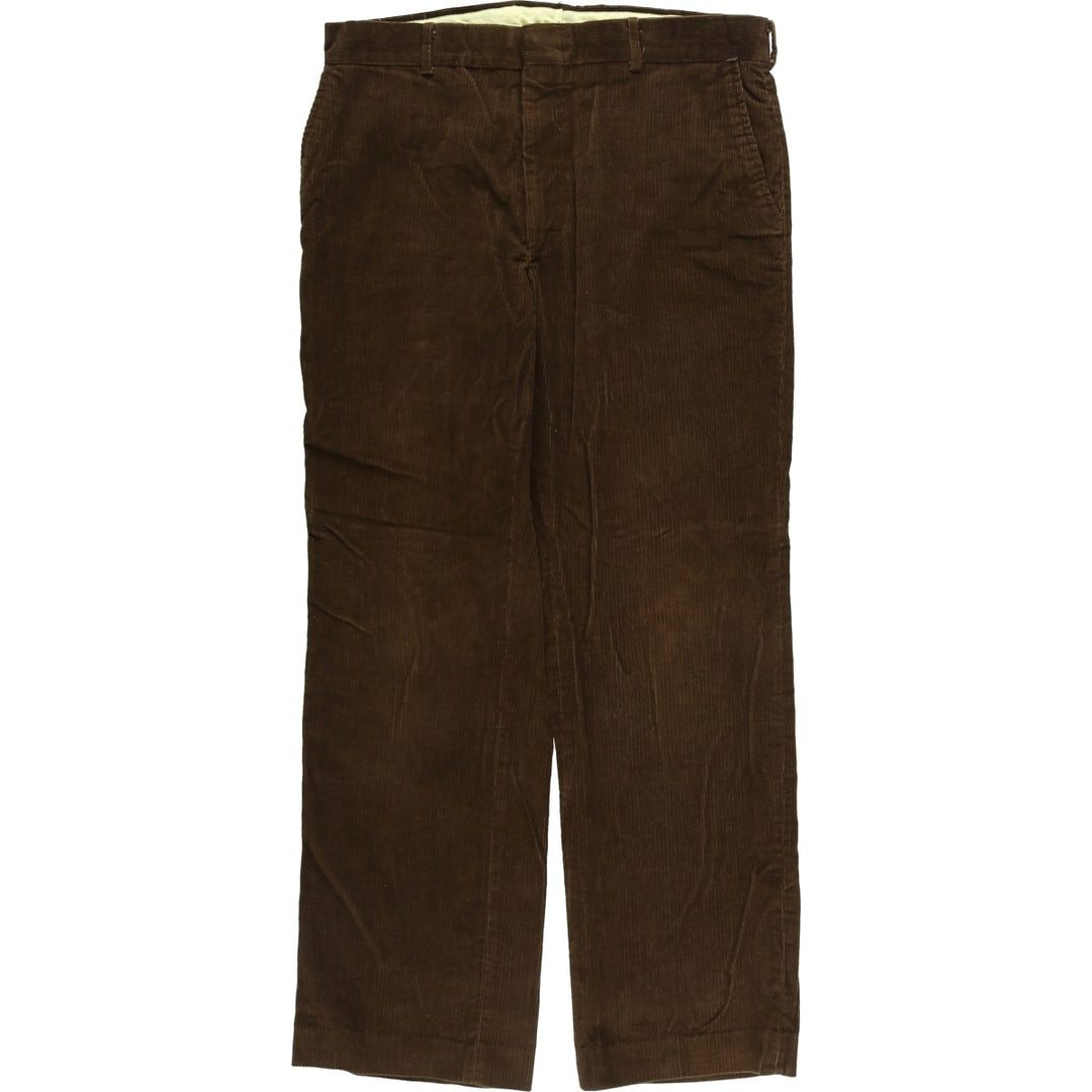 Vintage men's corduroy pants, size W34 cotton brown type Vintage Second Hand