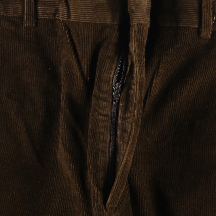 Vintage men's corduroy pants, size W34 cotton brown type Vintage Second Hand