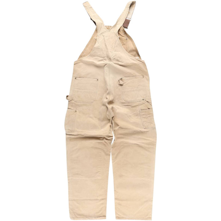 Carhartt Double Knee Duck Overalls for Men (W39) unclear Beige type Vintage Second Hand