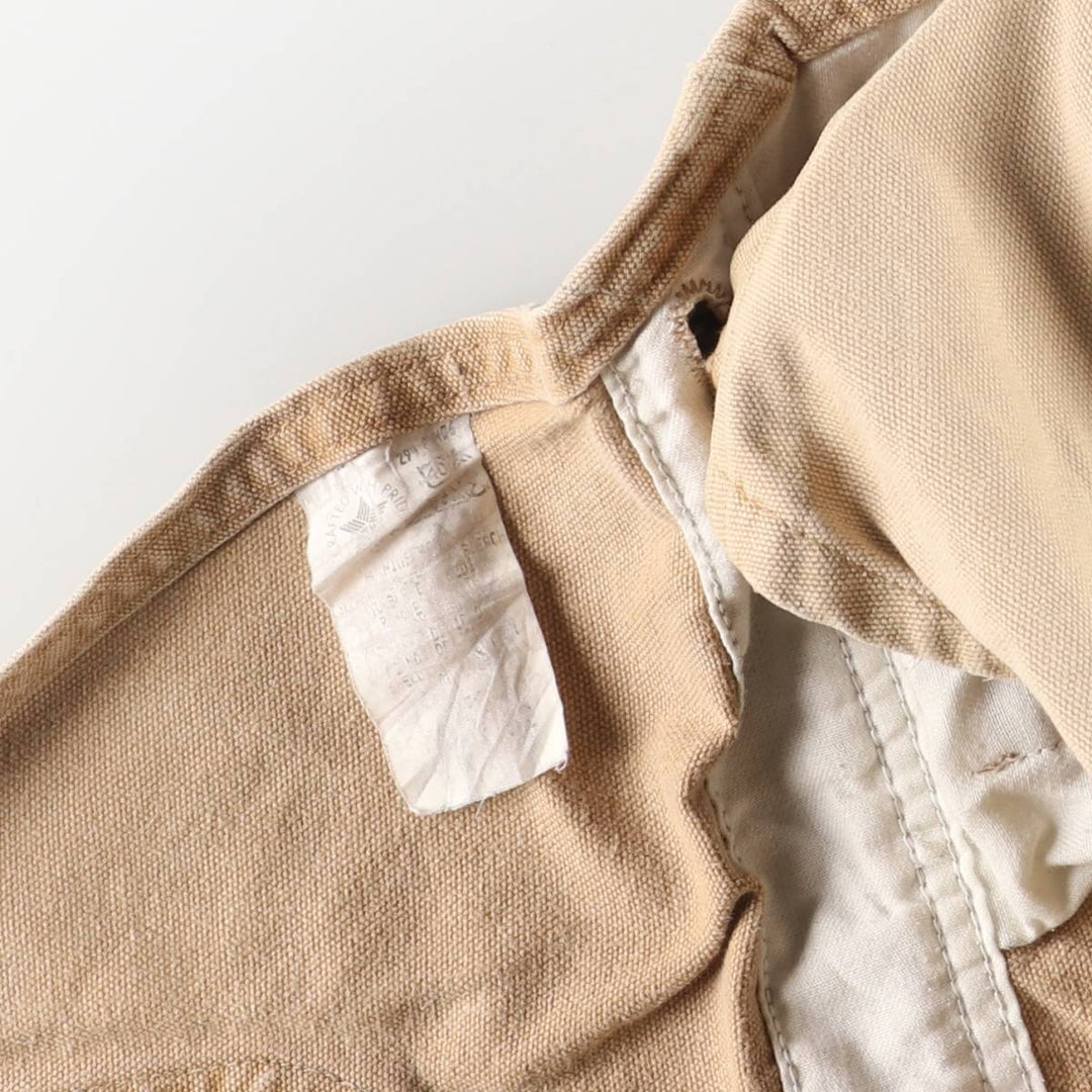 Carhartt Double Knee Duck Overalls for Men (W39) unclear Beige type Vintage Second Hand