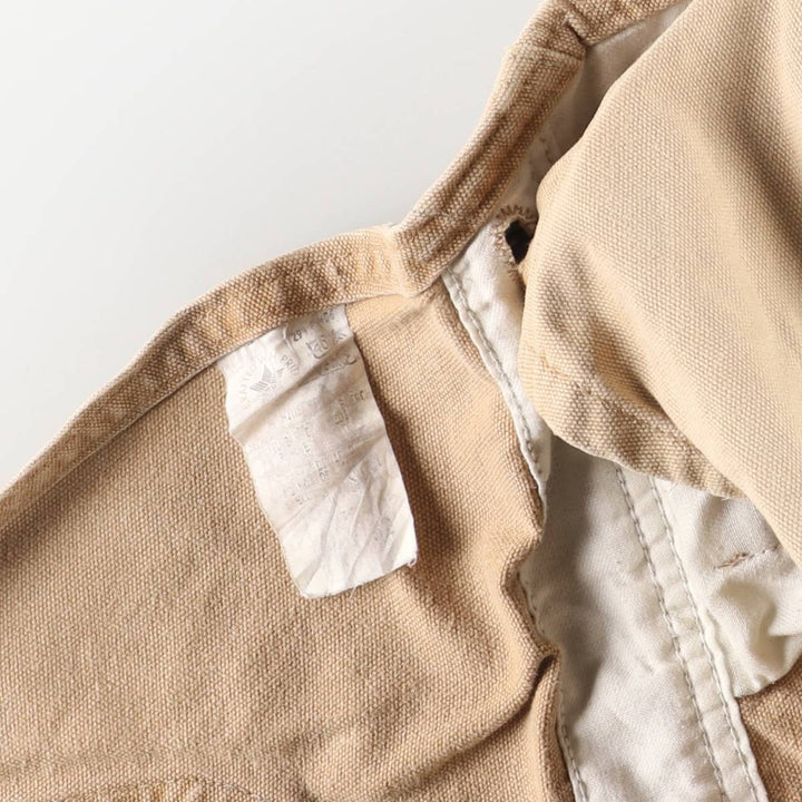 Carhartt Double Knee Duck Overalls for Men (W39) unclear Beige type Vintage Second Hand